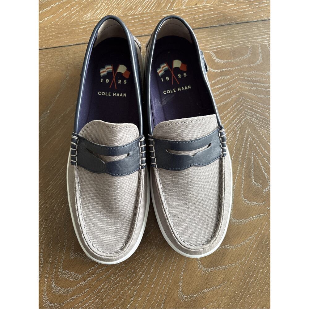 Cole Haan Nantucket Penny Loafers East Coast Nautical Preppy Coastal Yacht | 7M